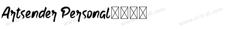 Artsender Personal字体转换
